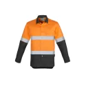 Mens Industrial Long Sleeve Shirt - Hoop Taped