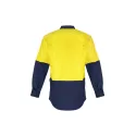 Mens Rugged Cooling Hi Vis Long Sleeve Shirt