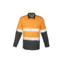 Mens Rugged Cooling Hi Vis Taped Long Sleeve Shirt