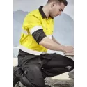 Mens Rugged Cooling Hi Vis Taped Long Sleeve Shirt