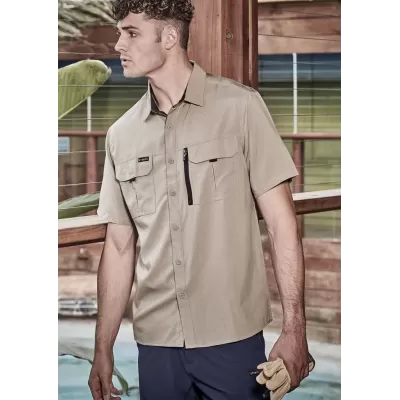 Mens Outdoor Short Sleeve Shirt