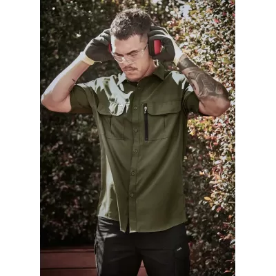 Mens Outdoor Short Sleeve Shirt