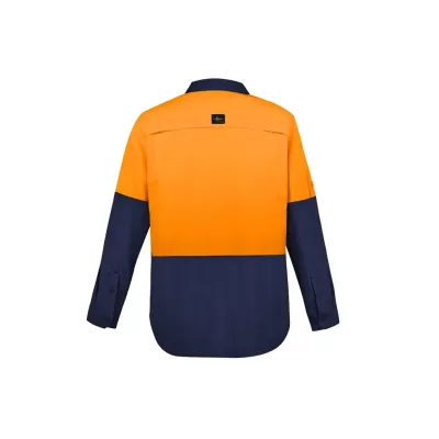 Mens Hi Vis Outdoor Long Sleeve Shirt