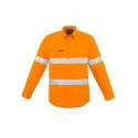 Mens Hi Vis Hoop Taped Long Sleeve Shirt