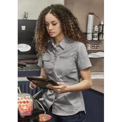 Womens Lightweight Tradie Short Sleeve Shirt