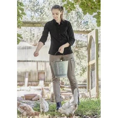 Womens Lightweight Tradie Long Sleeve Shirt