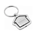 Moving House Metal Keyring