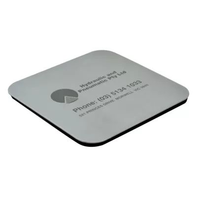 Strata Individual Stainless Steel Coaster