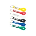Silicone Sling Keyring with Dome