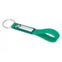 Silicone Sling Keyring with Dome