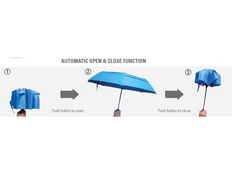 Genie Auto Open Folding Umbrella