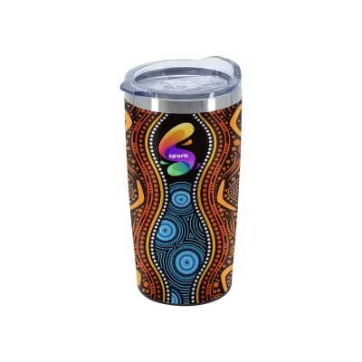 Seville 500ml Stainless Steel Double Wall Mug