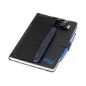 Remote Work A5 Leather Notebook