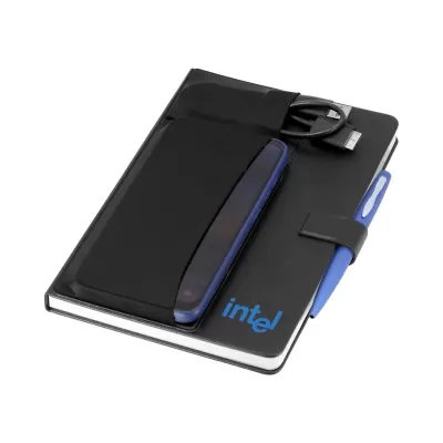 Remote Work A5 Leather Notebook