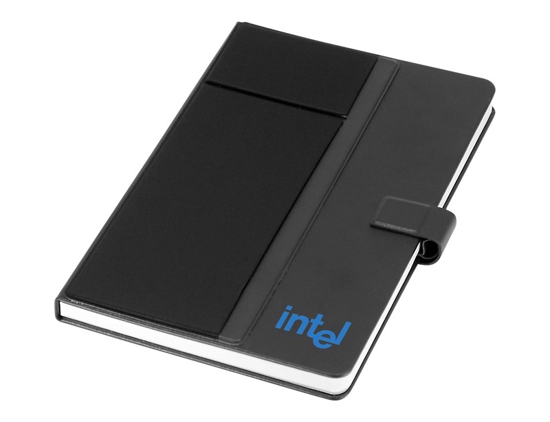 Remote Work A5 Leather Notebook