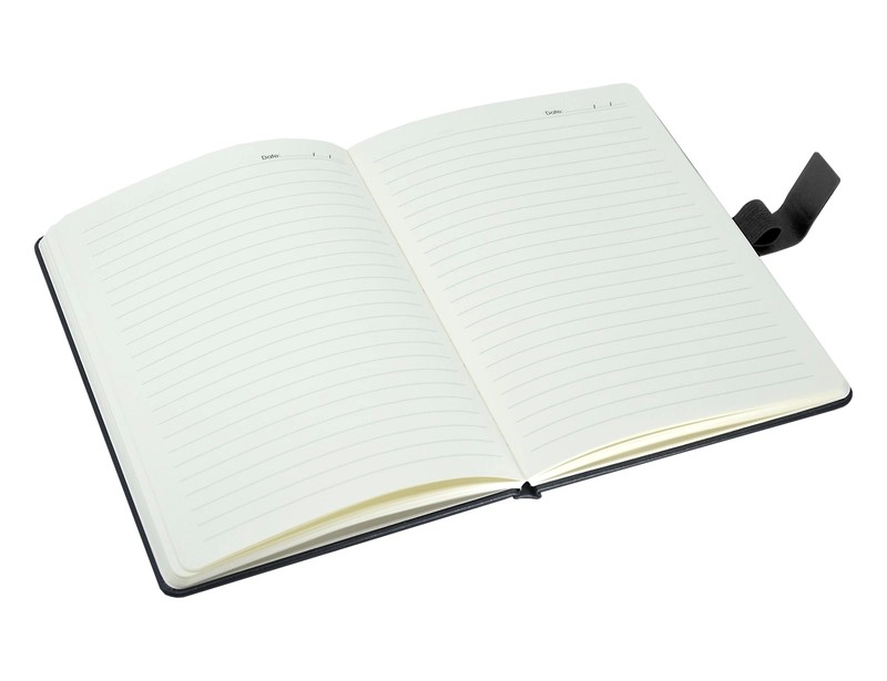 Remote Work A5 Leather Notebook