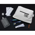 &amp;stuff Calico 14.5 x 22.5cm Toiletry/Makeup Bag