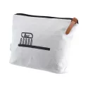 &amp;stuff Calico 14.5 x 22.5cm Toiletry/Makeup Bag