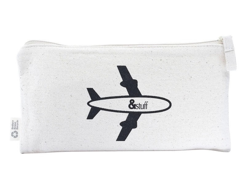 &stuff Calico 12.5 x 24.5cm Travel Pouch