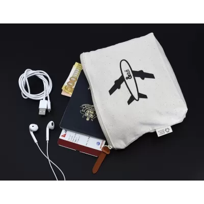 &stuff Calico 14.5 x 22.5 x 5cm Travel Pouch