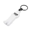 Press-Light Plastic Keyring