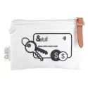 &amp;stuff Calico 8.5 x 13cm Card and Key Pouch
