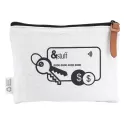 &amp;stuff Calico 12.5 x 17cm Card and Key Pouch