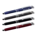 Vogue Aluminium Stylus Pen and Torch