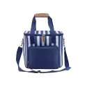 Ascot Navy Poly Jumbo Cooler Bag
