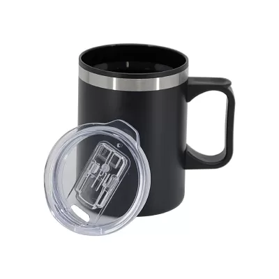 Lisbon 350ml Stainless Steel Double Wall Mug