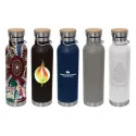 Valley 650ml Bamboo Lid Stainless Steel Vacuum Drink Bottle