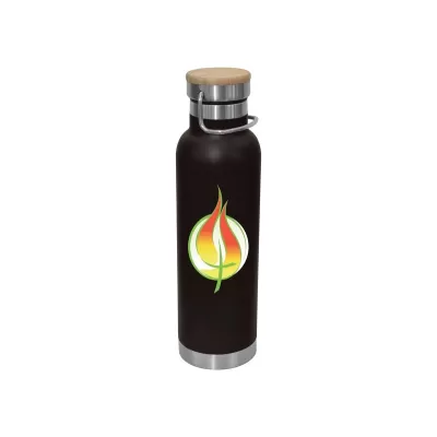 Valley 650ml Bamboo Lid Stainless Steel Vacuum Drink Bottle