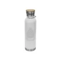 Valley 650ml Bamboo Lid Stainless Steel Vacuum Drink Bottle
