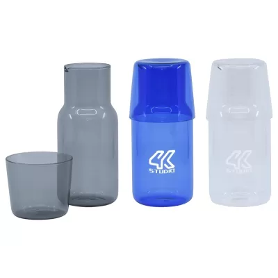 Harmony Borosilicate Carafe and Tumbler Set