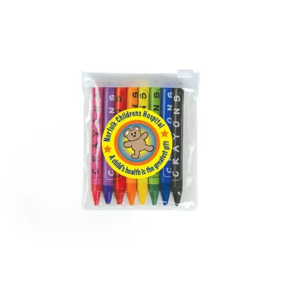 Louvre Crayons in PVC Zipper Pouch