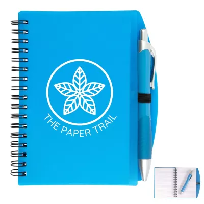 Scribe Spiral Paper Notebook with Pen