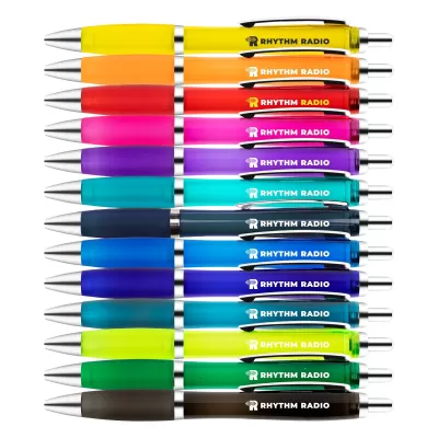 Viva Transparent Plastic Pen