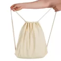 Drawstring Library Calico Backpack
