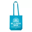 Coloured Long Handle Cotton Bag