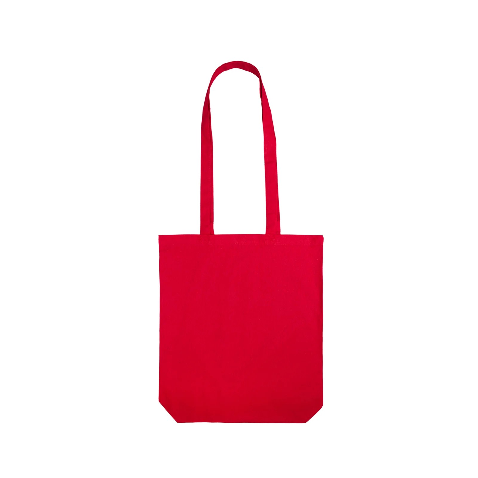Coloured Long Handle Cotton Bag