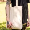Long Handle Calico Bag