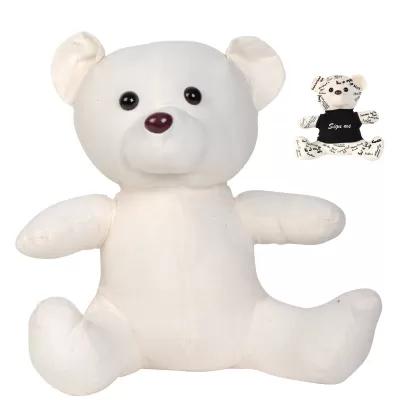 Original Signature Calico Bear