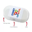 2-in-1 Polypropylene Pencil Sharpener and Eraser
