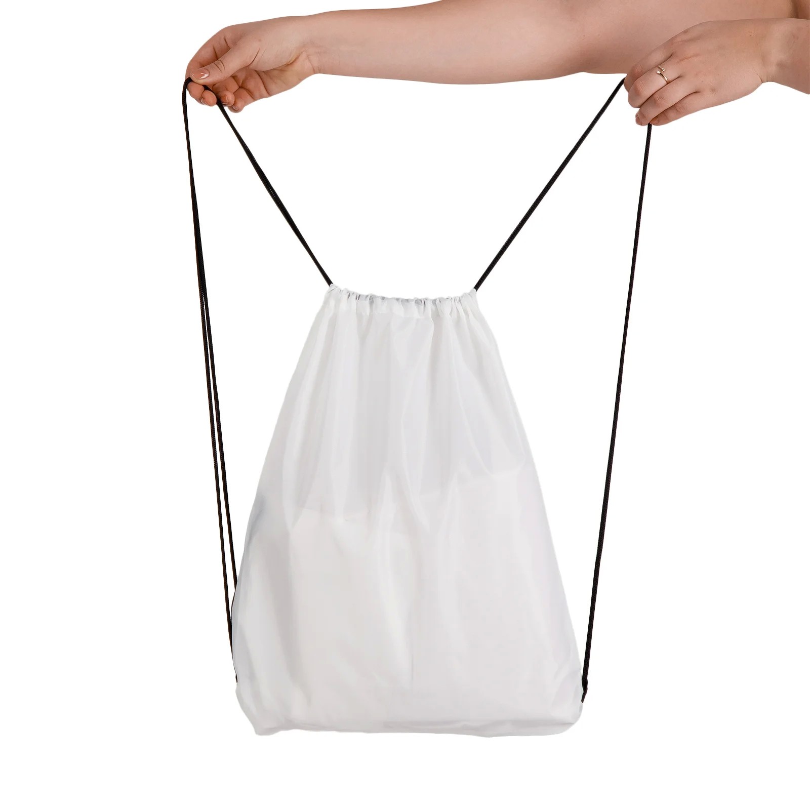 Pronto Polyester Drawstring Backpack