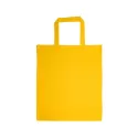 Coloured Short Handle 140gsm Cotton Tote Bag