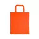 Coloured Short Handle 140gsm Cotton Tote Bag