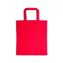 Coloured Short Handle 140gsm Cotton Tote Bag