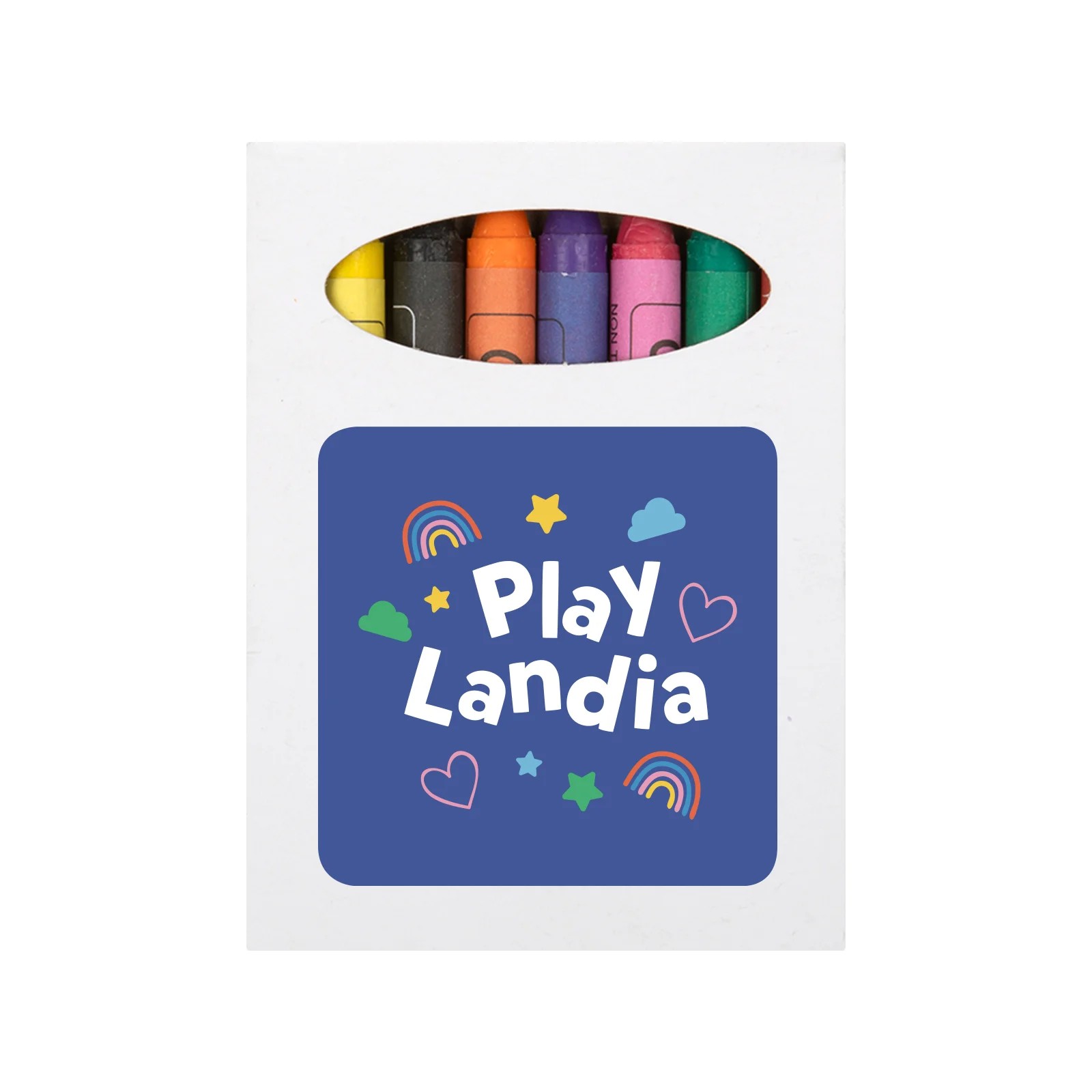 Colouring Short Handle Cotton Bag with Crayons