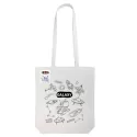 Colouring Long Handle Cotton Bag with Crayons