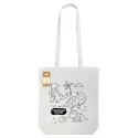 Colouring Long Handle Cotton Bag with Pencils